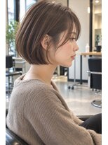 FRAMES 南浦和店【11月6日OPEN（予定）】&nbsp;レイヤーボブ髪型20代30代40代前髪あり前髪なし面長丸顔南浦和
