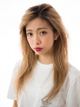 クアトロ グランシュ 川崎店(QUATRO × GranCieux) 【QUATRO】大人っぽい！かきあげバングセミロング