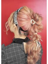 エヌ(N)&nbsp;変形☆タマネギポニーテールとヘアバンドアレンジ♪