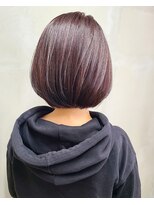 ソース 枚方(SOURCE) 【SOURCE】ワインレッドボブ