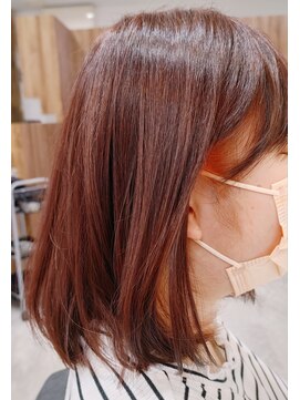 ウトシティ ピンクのインナーカラー