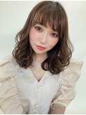 セミディ/デジタルパーマで大人上品スタイル