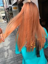 ヘアビューティースタジオ ラルガ(Hair beauty studio Raruga) オレンジカラー