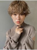 【PARK】カーキベージュ×テディベアショート