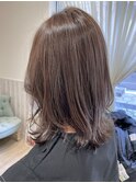 くびれスタイル/切りっぱなしボブ