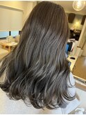ロングヘアーゆる巻