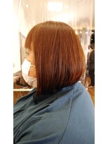 ヘアアンドスパ アイリス hair&spa Iris 【南鳩ヶ谷1分☆30代からの本格サロン】前下がりショートボブ