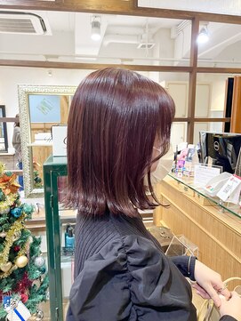 ネオリーブカップ 町田店(Neolive capu) ブリーチ無し/ピンクラベンダーカラー