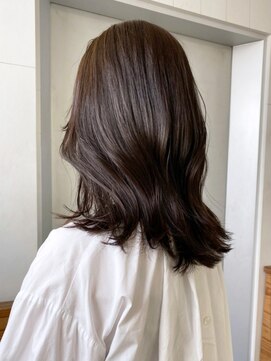 アルバム 銀座(ALBUM GINZA) オリーブグレージュ_ショコラアッシュヘルシースタイル_ba422381