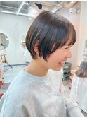 ショートボブ/ミニボブ/マッシュ/切りっぱなし/柏駅