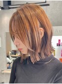 30代40代大人女性/前髪ありショートボブ/ショートヘア/髪質改善