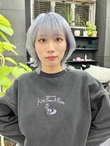 チュダック(ChuDuck)&nbsp;韓国風《ペールブルー》ブリーチ/ケアブリーチ/ダブルカラー