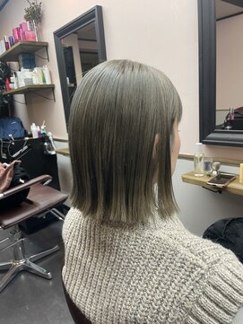 アリ 葛西店(ALi) イメチェン|カーキグレージュ|葛西髪質改善|葛西縮毛矯正