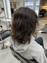 ラヴィズムバイフィフス(LUVISM by fifth)&nbsp;メンズボブミディアムスパイラルパーマ新潟万代