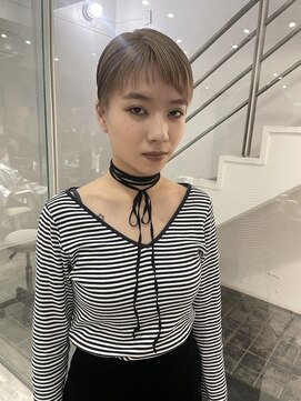 ソーコ 渋谷(SOCO) ハイトーンミルクティーカラーショート