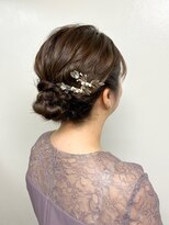 結婚式ヘアセット