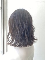 ブレイブ 福岡天神店(BRAVE)&nbsp;外はねボブ　グレージュカラー