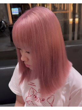 サロンドミルク 新百合ヶ丘店(salon de MiLK) ミルクティーベージュグレージュダブルカラーケアブリーチ