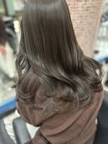 アピッシュ ギンザ(apish ginza)&nbsp;オリーブグレージュ/透明感カラー/暗髪カラー