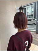 ナチュラルボブ/大人ショートボブ/外ハネエアリー/30代40代50代