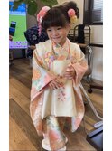 ツインおだんごヘア