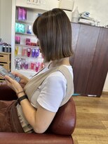 ウニレ バイ センス(unire by sense)&nbsp;【ハイライト】ボブにマッチするコントラストハイライト