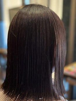 ツツミ TSUTSUMI 美容室の写真/美しいフォルムを作り出し、見た目年齢をグッと下げる！あなたの髪の状態を見極めて施術します◎