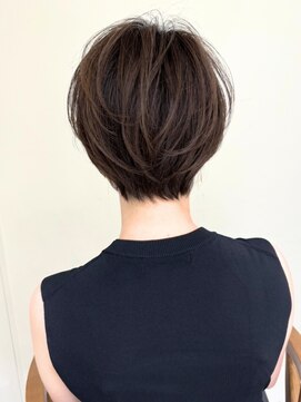 ネイロ バイ ジルブラン 葛西(NeiRo by JIL BLAN) ハイライト白髪ぼかしダブルカラーインナーカラーショートボブ