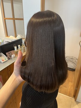 ネオリーブニコ 大井町店(Neolive Nico) ダークグレージュ　髪質改善カラー