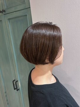 ヘアサロン ナノ(hair salon nano) ショートボブ/ミニボブ/白髪ぼかし/オイルカラー/30代/40代/50代