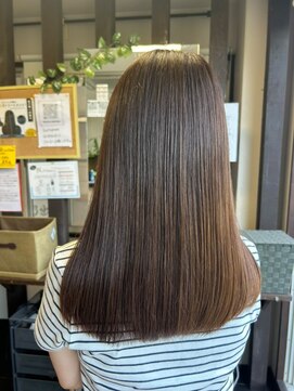 ヘアーズ JJ シュシュ 東山店 艶感カラー