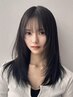 【絹女(KINUJO)ヘアセット付き】前髪顔周りカット＋＋2stトリートメント