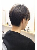 正面以外もシルエットの良いショートヘア/salt大久保