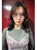 キジ(KIJI)&nbsp;フェイスレイヤー/レイヤー/レッド/レッドブラウン/ワイドバング