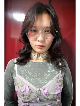 キジ(KIJI) フェイスレイヤー/レイヤー/レッド/レッドブラウン/ワイドバング