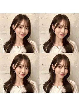 ウィールール 白石店(WE RULE) 透明感ブラウン×韓国レイヤー