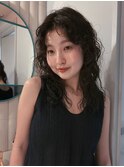 ニュアンスくせ毛風パーマ