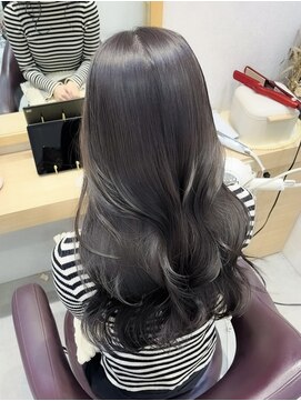 レンテ 千葉(LENTE) 透明感グレージュ暗髪艶髪髪質改善韓国レイヤーカット