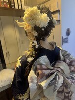 シーン 池袋(scene.)&nbsp;scene.【シーン】【池袋 西口徒歩3分】成人式あみおろしヘア