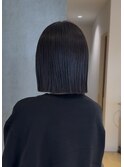 切りっぱなしボブ