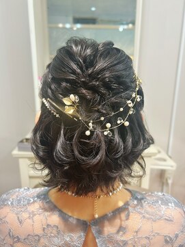 リノアヘアー(Linoa hair) ハーフアップ