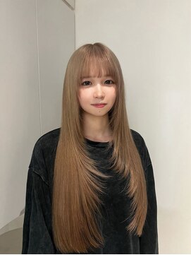 コルバース(COL BIRTH) ミルクティーベージュ×レイヤーカット