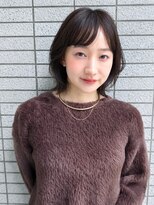 リア トーキョー(Lia TOKYO)&nbsp;【工藤武士】ラベンダーブラウンのくびれ外はねボブ上品艶感小顔