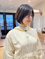 グラッド(glad)&nbsp;前下がりハンサムボブ