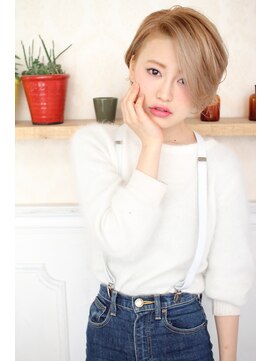 テラス 銀座(terrace) 【terrace　銀座】カジュアルモード♪耳かけアシメショート☆