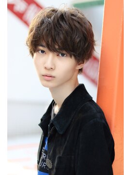 ネイビー(NAVY) ハイクオリティ・スパイラルマッシュ 大人オシャレイケメンヘア