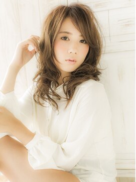 アジールヘア 所沢プロペ通り店(agir hair) チョコレートブラウンエアリーヘア【所沢】
