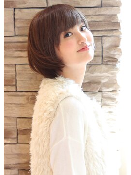 レウナ 外苑前(Reuna) 【30代・40代・50代】丸みが綺麗なナチュラルボブ