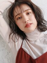 マーケット(MARKET)&nbsp;シースルーバングミディアム×モノトーンアッシュ