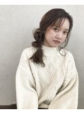 サイドアレンジは女性らしく